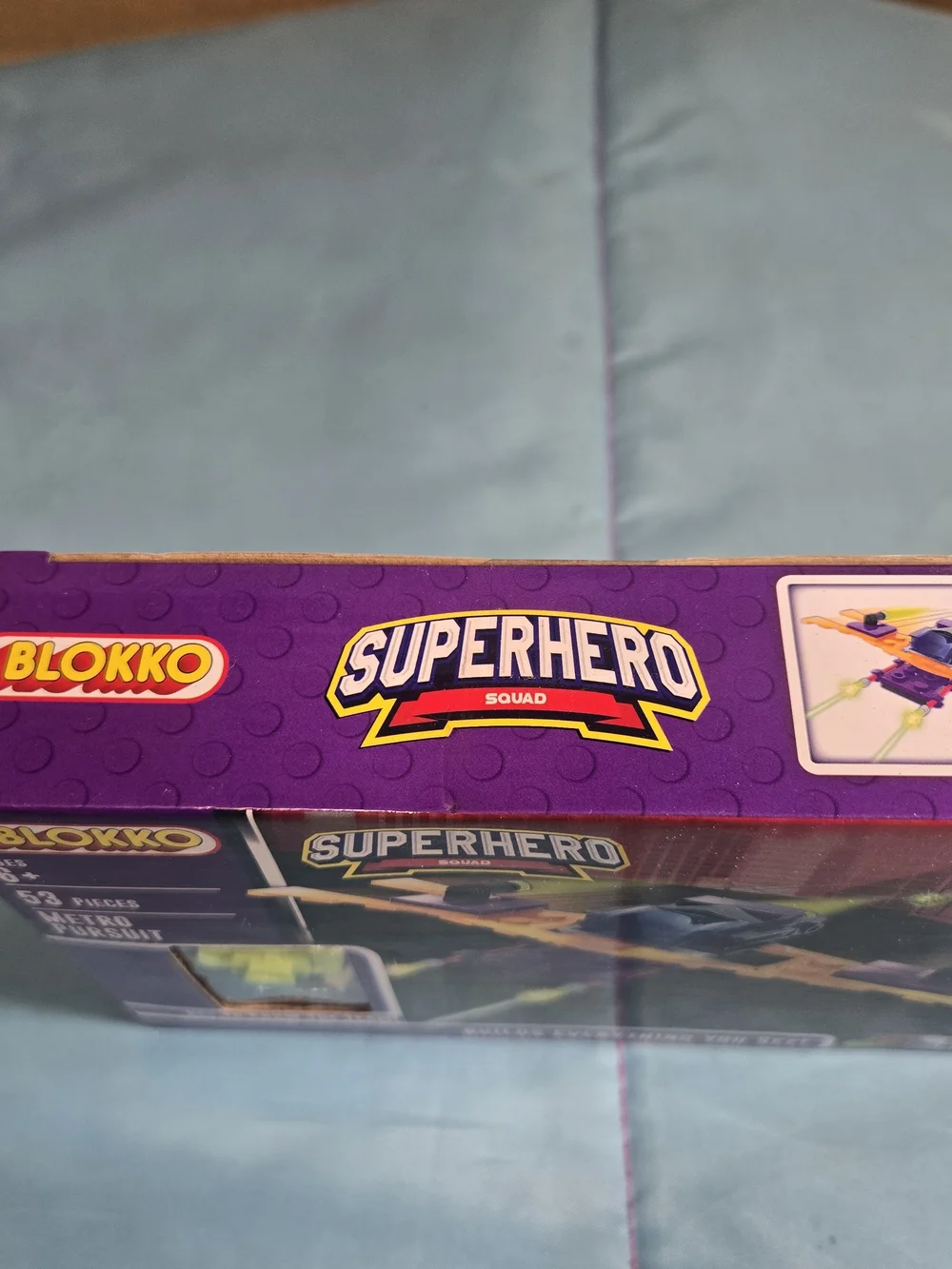 NEW, Blokko Superhero Metro Pursuit 53 pieces New Sealed